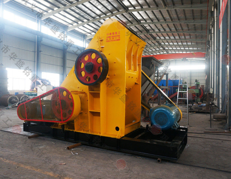 树皮粉碎机，双级粉碎机试机 开云官方网页版重工