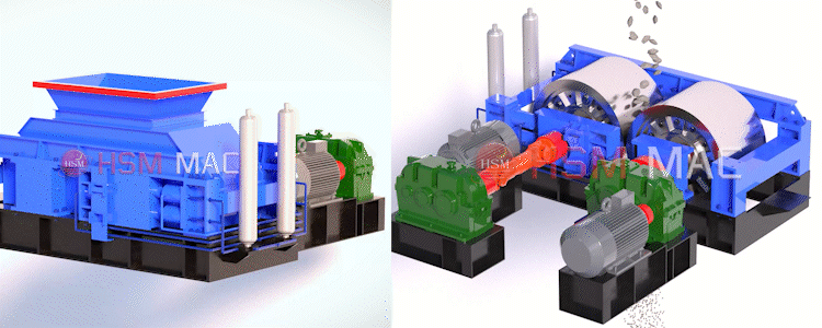 1510型液压对辊制砂机定做 1510型液压对辊制砂机定做