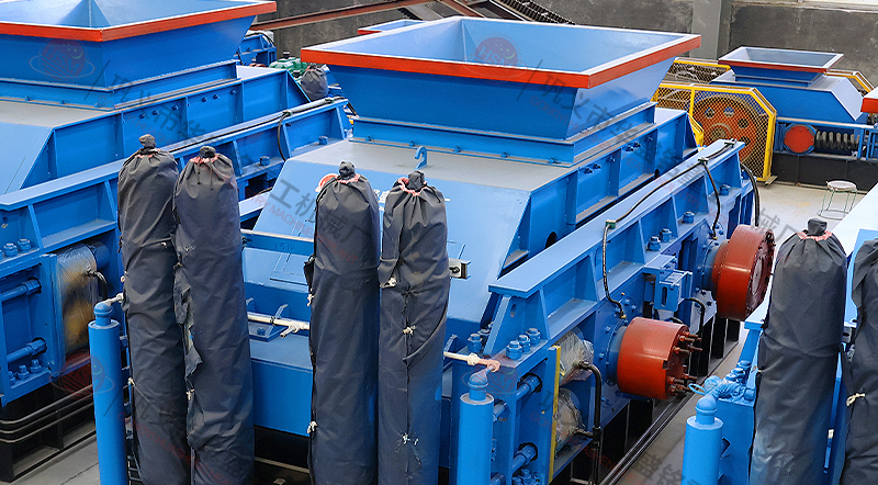 全液压对辊式制砂机 全液压对辊式制砂机